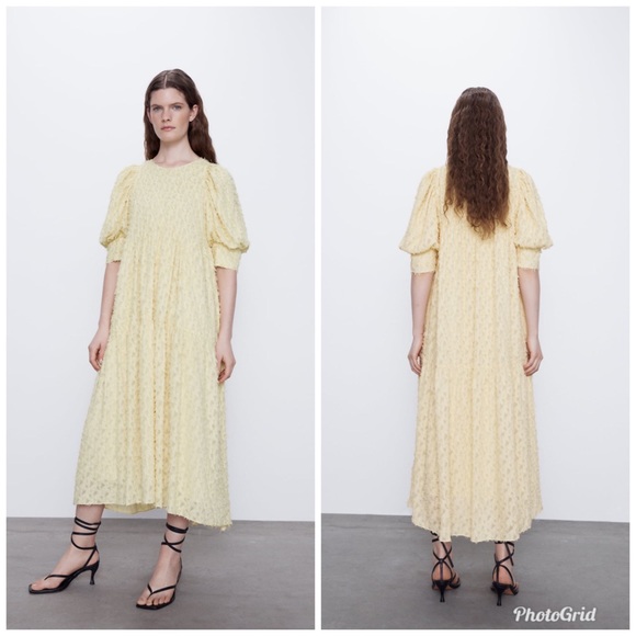 textured weave dress zara